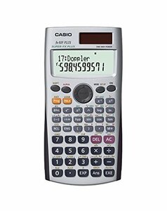 【中古】 CASIO カシオ プログラム関数電卓 180関数 10桁 fx-71F-N シルバー