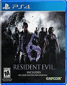 【中古】 Resident Evil 6 輸入版:北米 - PS4