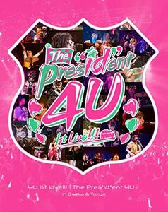 【中古】 4U 1st Live!!! The Pres id ent 4U in Osaka & Tokyo (初回限