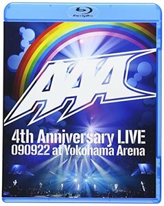 【中古】 AAA 4th Anniversary LIVE 090922 at Yokohama Arena [Blu-