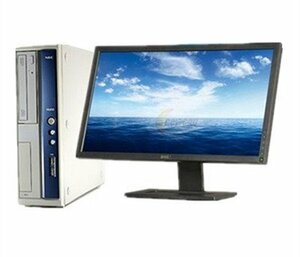 【中古】 HD1TB+19型液晶セット付/ /日本メーカー NEC MB-D 高速Celeron G530 2.4G/メ