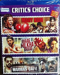 【中古】 MARY KOM + BHAAG MILKHA BHAAG + MADRAS CAFE BLU RAY SET