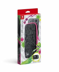 【中古】 【任天堂純正品】Nintendo Switchキャリングケース スプラトゥーン2エディション 画面保護シート付