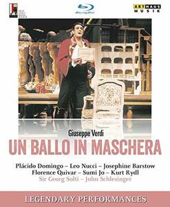 【中古】 Verdi Un Ballo in Maschera - Salzburger Festspiele 1990