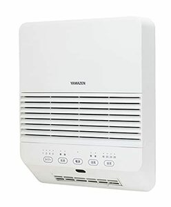 【中古】 山善 YAMAZEN 大風量 セラミックヒーター 壁掛タイプ (温度センサー) (1200 600W 2段階切