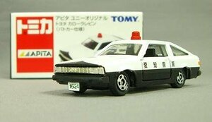 【中古】 TOMYトミカ【アピタ ユニーオリジナル】トヨタカローラレビン (パトカー仕様) (愛知警察)