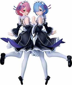 【中古】 Re:ゼロから始める異世界生活 レム&ラム Twins Ver. 1/7スケール PVC製 塗装済み完成品フィ