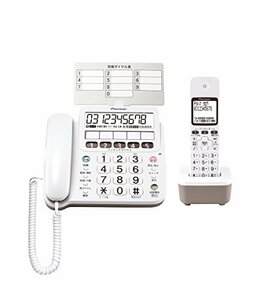 [ used ] Pioneer TF-SE15S digital cordless telephone machine cordless handset 1 pcs attaching / trouble telephone prevention white TF-SE15S