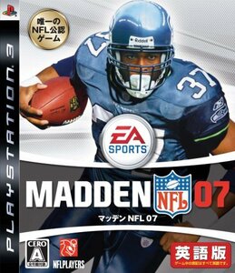 【中古】 マッデン NFL 07(英語版) - PS3