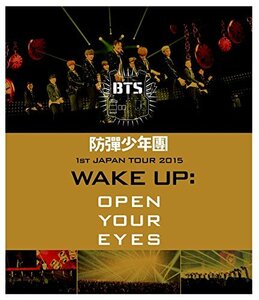 【中古】 防弾少年団 1st JAPAN TOUR 2015 WAKE UP:OPEN YOUR EYES [Blu-r