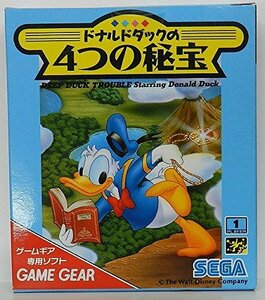 【中古】 ドナルドダックの4つの秘宝 【ゲームギア】