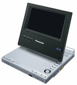 【中古】 パナソニック 5型 ポータブルDVDプレーヤー シルバー DVD-LV65-S