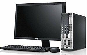 【中古】 液晶セット 高速 SSD ＆ 大容量 HDD Dell デル OPTIPLEX 7010 ＆ 23インチモニタ