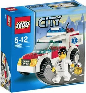 【中古】 LEGO レゴ シティ 医師専用車 7902