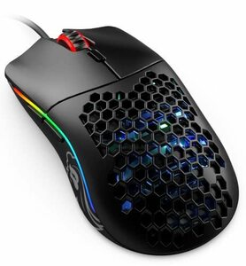 【中古】 Glorious ゲーミングマウス Model O- Mouse Matt Black 小型 軽量 ハニカムデ