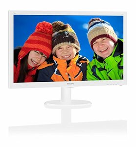 【中古】 PHILIPS フィリップス 23.6型ワイド液晶ディスプレイ ホワイト 243V5QHAWA 11