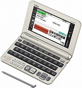 【中古】 CASIO カシオ 電子辞書 エクスワード 生活 教養モデル XD-Y6500GD ゴールド コンテンツ140