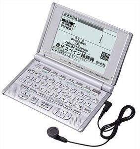 【中古】 CASIO カシオ Ex-word XD-L7550 電子辞書 リスニング スペイン語+英語