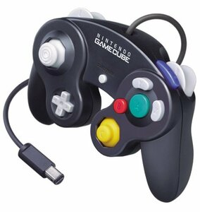 【中古】 ニンテンドーゲームキューブ専用コントローラ ブラック