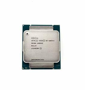 【中古】 E5-1603 V3 intel XEON E5-1603V3 2.8GHZ Quad CORE LGA 20