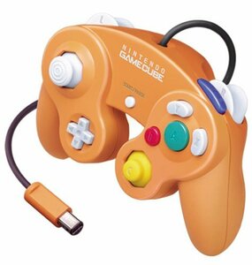 【中古】 ニンテンドーゲームキューブ専用コントローラ オレンジ