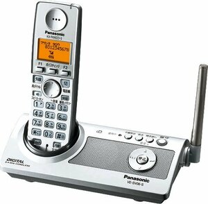 【中古】 パナソニック RU・RU・RU デジタルコードレス電話機 親機のみ シルバー VE-SV06DL-S