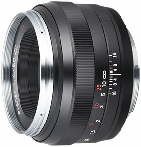 【中古】 Carl Zeiss カールツァイス Planar T*1.4 50 ZE (キャノンEF)