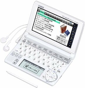 【中古】 CASIO カシオ Ex-word 電子辞書 XD-A4800WE ホワイト 高校生学習モデル ツインタッチパ