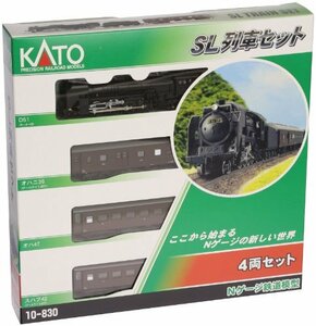 【中古】 KATO カトー Nゲージ SL列車セット 4両セット 10-830 鉄道模型 客車