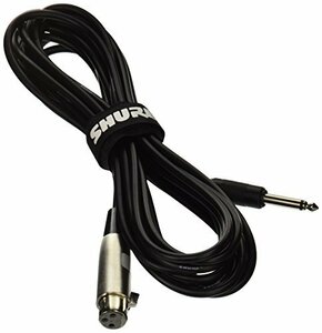 【中古】 SHURE マイクケーブル XLR3ピン メス クローム ⇒フォーンプラグ 6.1m C20AHZ