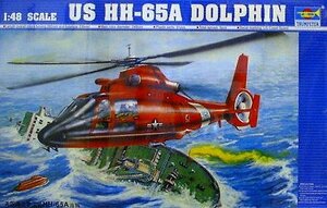 【中古】 トランペッター 1/48 US HH-65Aドルフィン プラモデル