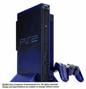 【中古】 PlayStation 2 (ミッドナイトブルー) BB Pack (SCPH-50000MB/NH)
