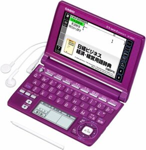 【中古】 CASIO カシオ Ex-word 電子辞書 XD-A8600VT 多辞書ビジネスモデル ツインタッチパネル