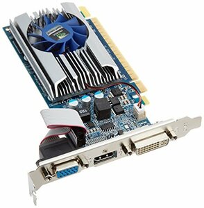 【中古】 玄人志向 グラフィックボード NVIDIA GeForce GT610 1GB LowProfile PCI-