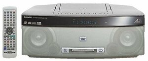 【中古】 SHARP 1ビットDVD MDシステム SD-FV10-S シルバー系