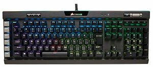 【中古】 CORSAIR K95 RGB PLATINUM MX Speed 日本語ゲーミングキーボード [Cherry