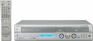 【中古】 シャープ 250GB ビデオ一体型DVDレコーダー DV-HRW55