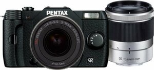 【中古】 PENTAX デジタルミラーレス一眼 Q10 ダブルズームキット ブラック Q10 WZOOMKIT