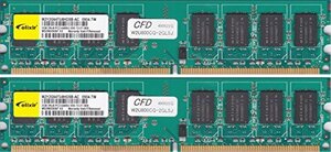 【中古】 シー・エフ・デー販売 メモリ デスクトップ 240pin PC2-6400(DDR2-800) DDR2 CL