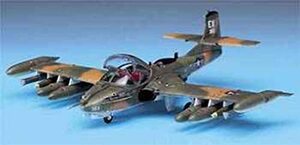 【中古】 1/72 ミリタリーミニチュアシリーズエアークラフト【A-37B DRAGONFLY】