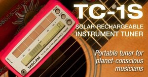 【中古】 TASCAM TC-1S 太陽光充電チューナー (ホワイト)