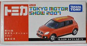 【中古】 TOMY トミカ第40回 東京モーターショー 2007 開催記念トミカ12.スズキ スイフトスポーツ