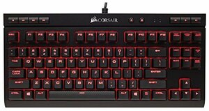 【中古】 CORSAIR K63 Red LED -日本語キーボード- [Cherry MX Redキースイッチ採用 コ