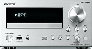 【中古】 ONKYO オンキョー ネットワークCDレシーバー CR-N755 (S)