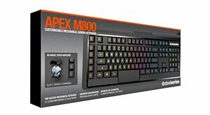 【中古】 SteelSeries Apex M800 Mechanical Gaming Keyboard JP 日本語
