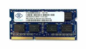 【中古】 NANYA NT4GC64B8HG0NS-DI 4GB ノートブック SODIMM DDR3 PC12800