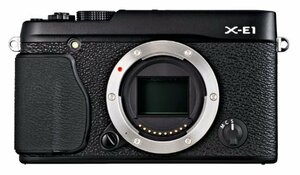 【中古】 FUJIFILM 富士フイルム ミラーレス一眼 X-E1 ボディ ブラック FX-X-E1B