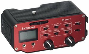 【中古】 Saramonic (サラモニック) SR-PAX2 オーディオアダプター ミラーレス デジタル一眼レフカメラ