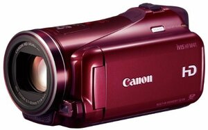 【中古】 Canon キャノン デジタルビデオカメラ iVIS HF M41 レッド IVISHFM41RD 光学10倍