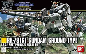 【中古】 HGUC 機動戦士ガンダム 第08MS小隊 陸戦型ガンダム 1/144スケール 色分け済みプラモデル